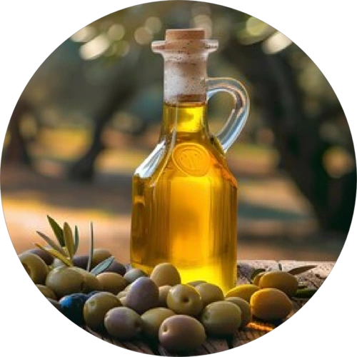 Organic cold pressed olive oil