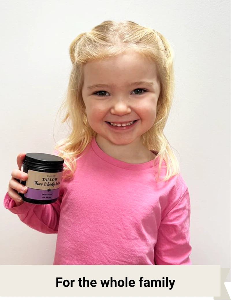 Tallow balm safe for children